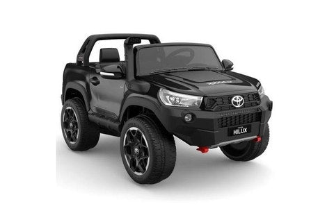 TOYOTA HILUX 4X4 24V UTE WHITE/BLACK RIDE ON CAR 800W