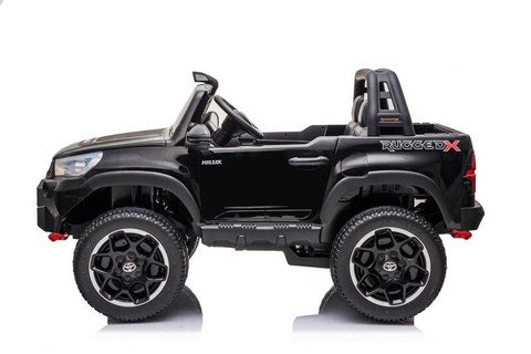 TOYOTA HILUX 4X4 24V UTE WHITE/BLACK RIDE ON CAR 800W