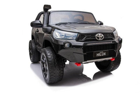 TOYOTA HILUX 4X4 24V UTE WHITE/BLACK RIDE ON CAR 800W